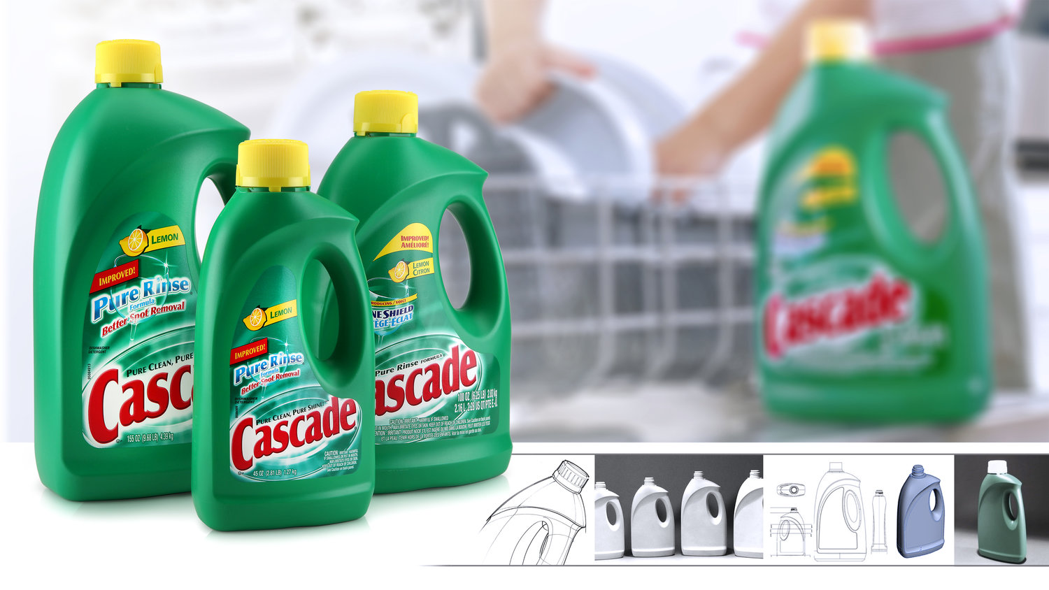 photo of Cascade package design