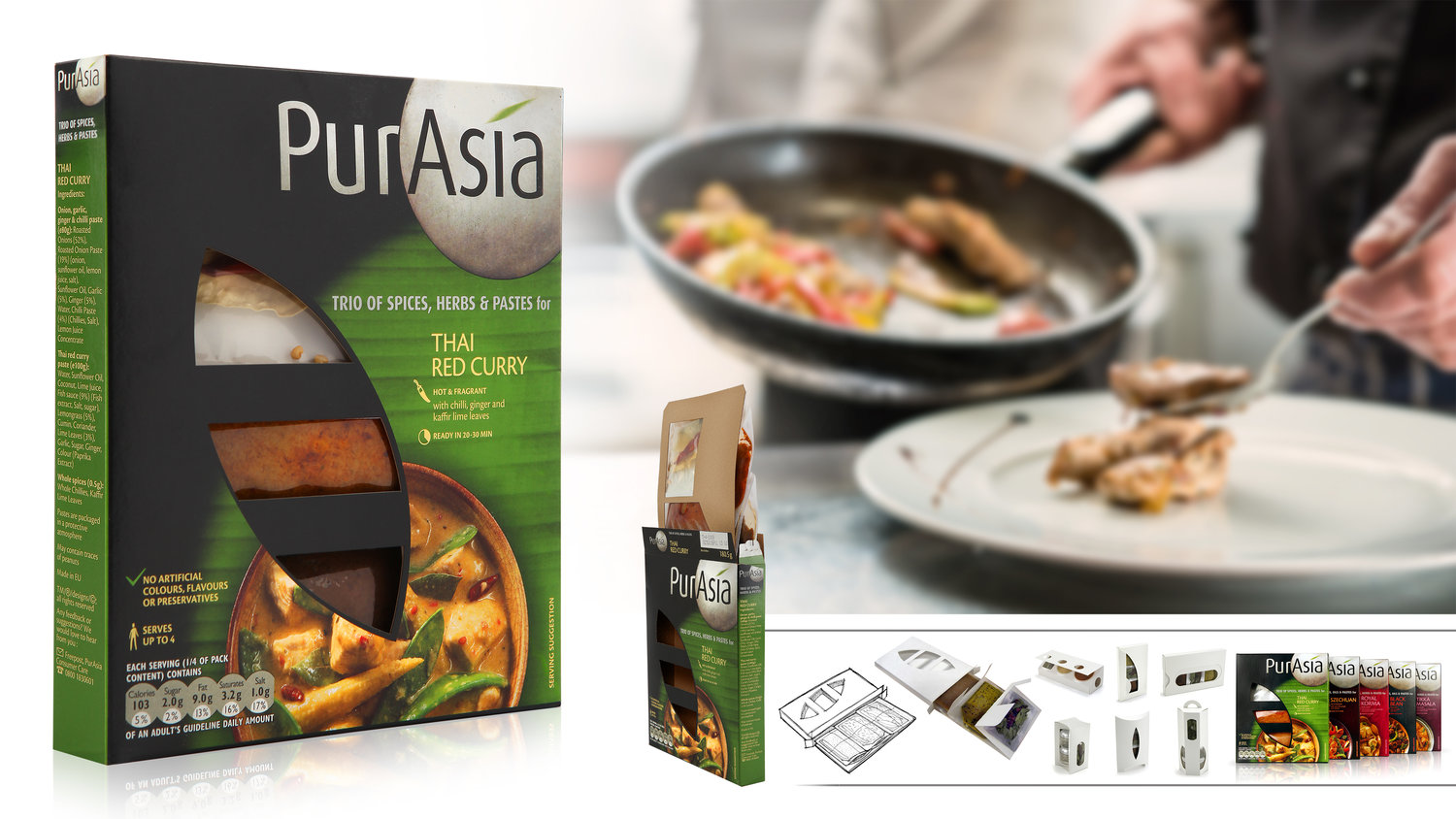 photo of PurAsia package design