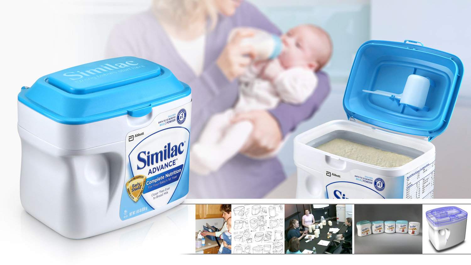 photo of Similac SimplePac package design