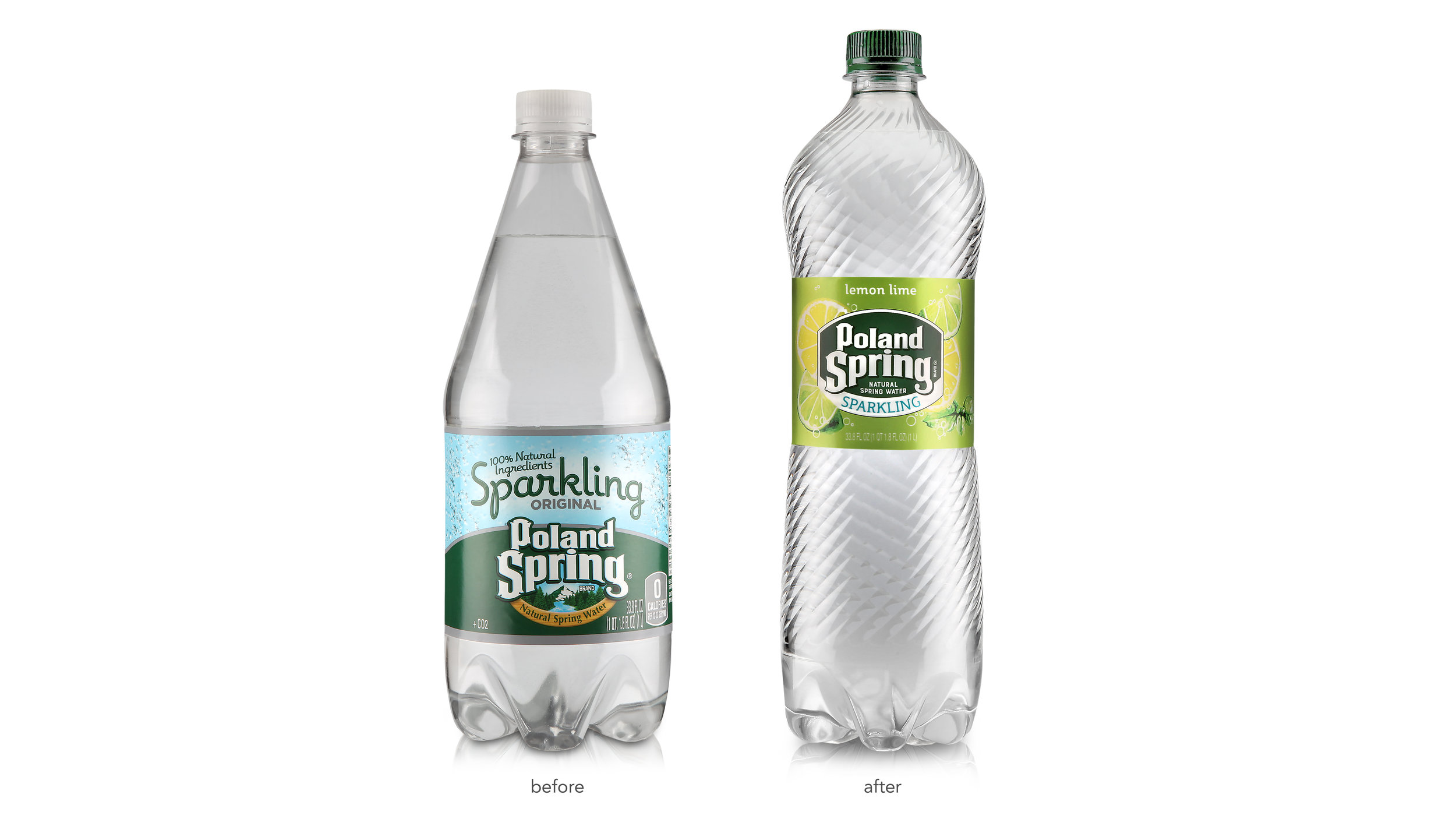 photo of Nestle Sparkling Water package design