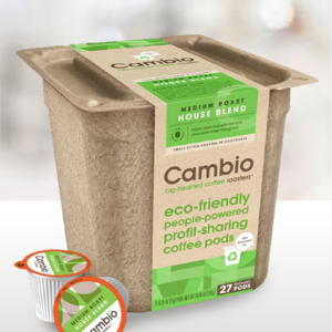 photo of Cambio Roasters sustainable packaging design