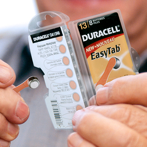 photo of Duracell EasyTab package design