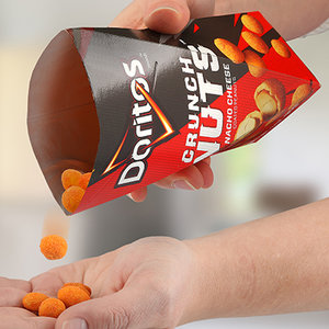 photo of Doritos Nuts & Mix package design